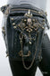 SKULL ROCKER Leather Holster Waist Bag Leg Bag and Hip Bag