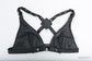 BLACK DIVIDE Black Leather 70's Inspired Bra Halter Top